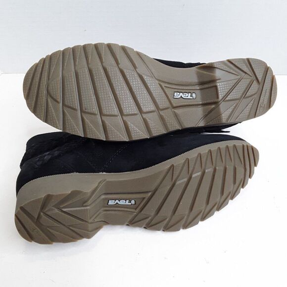 Teva Women's 6M Black Leather Ankle Boot - Picture 8 of 10